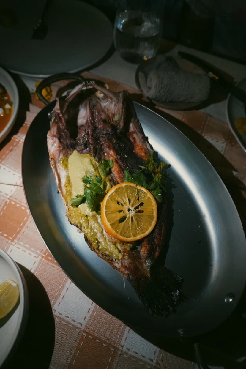 Cap Karoso, Whole fish · Sumba, Indonesia