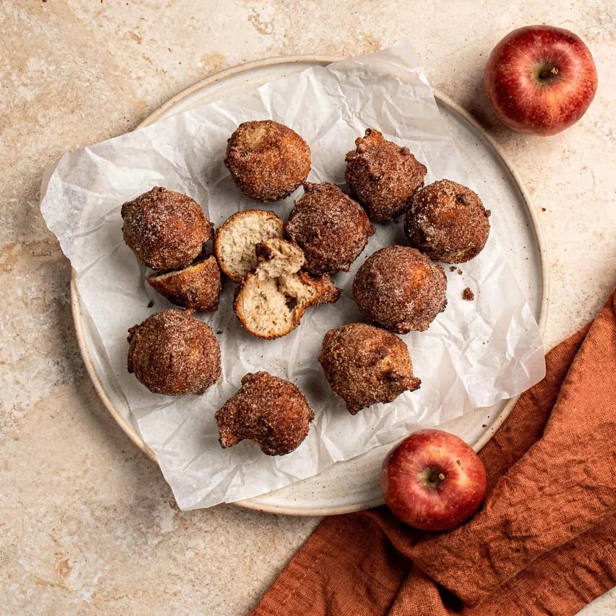 Apple Cider Donut Holes