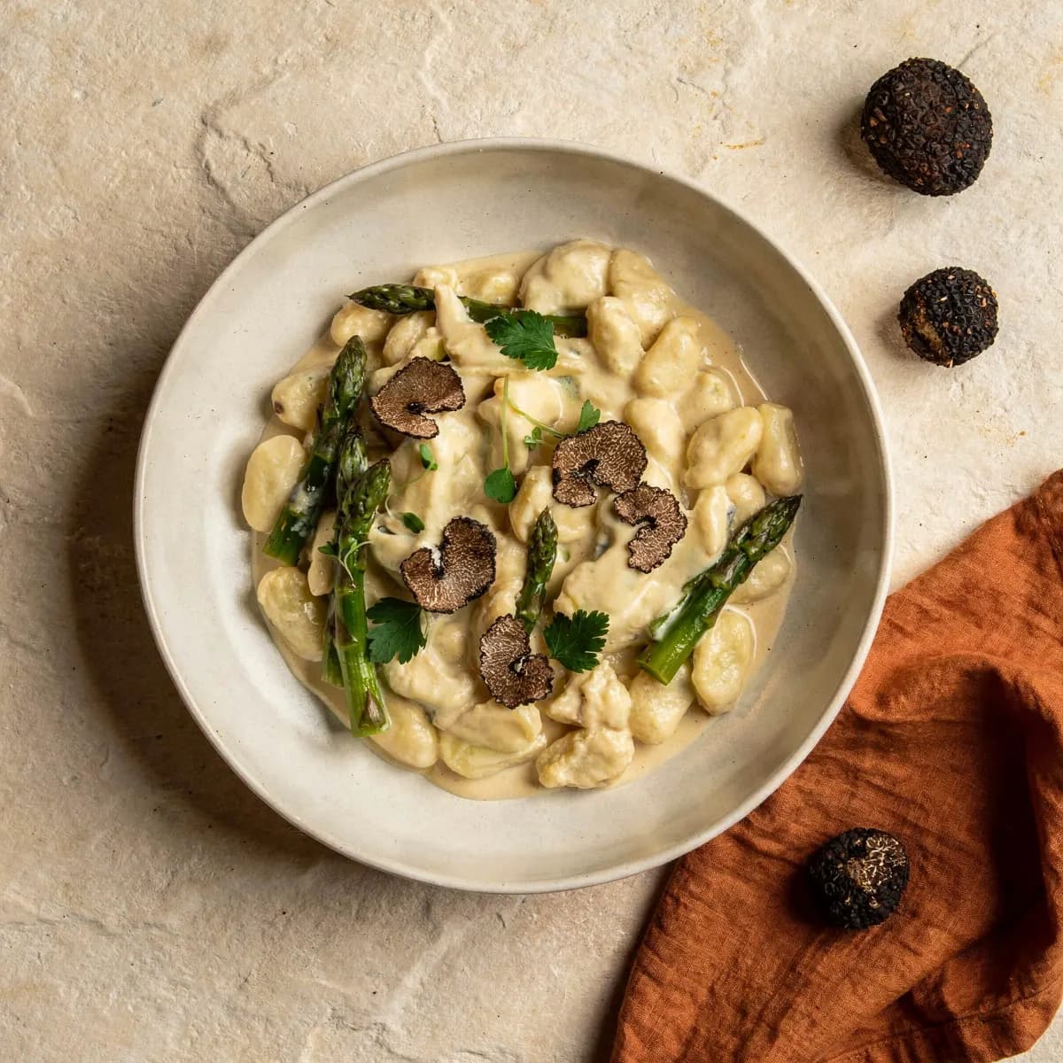 Pan-Seared Truffle Gnocchi