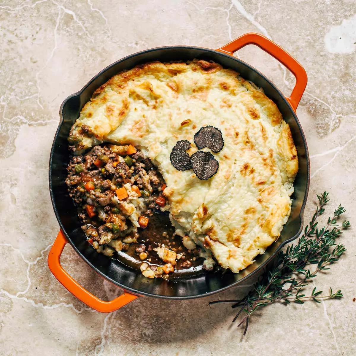 Black Truffle Shepherd’s Pie