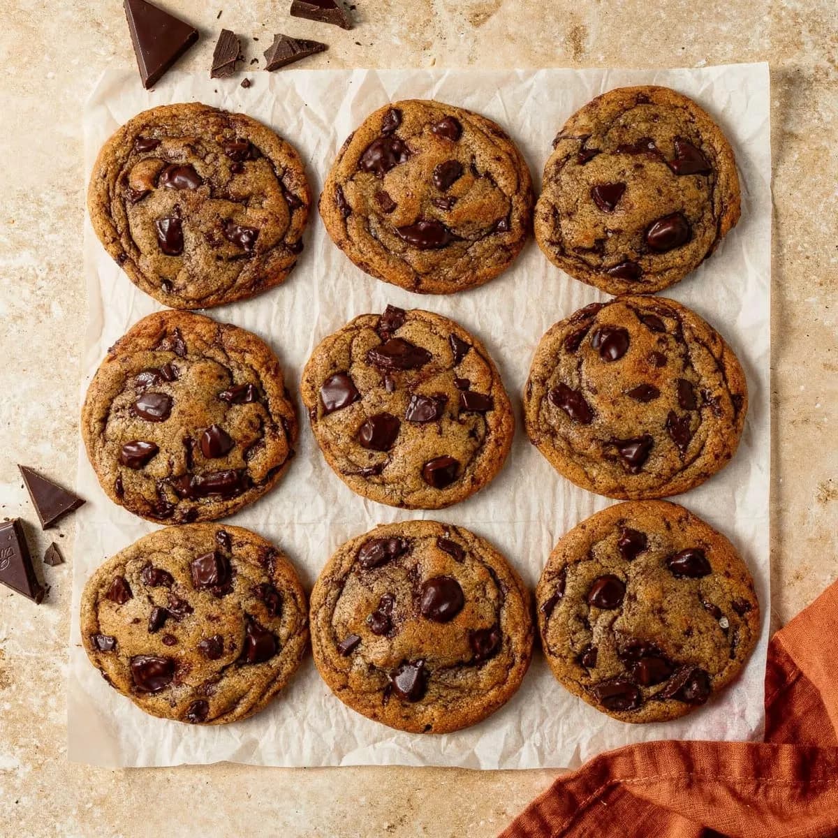 Brown Butter Chocolate Chip Cookies