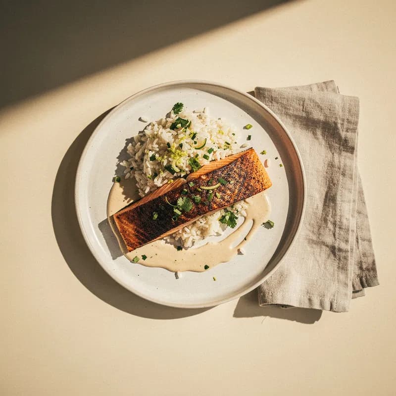 Pan-Seared Blackened Salmon