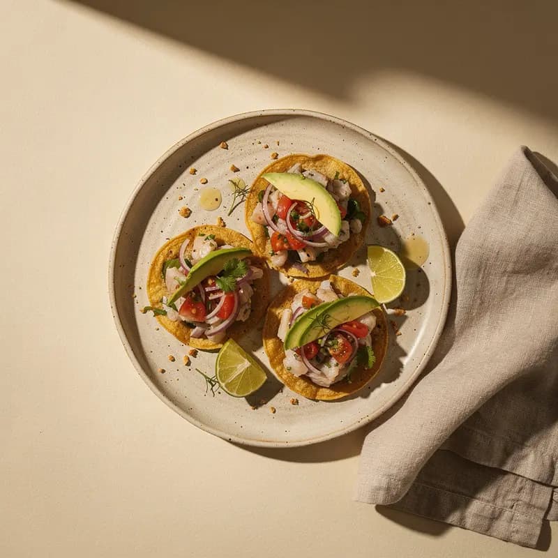 Ceviche Tostadas