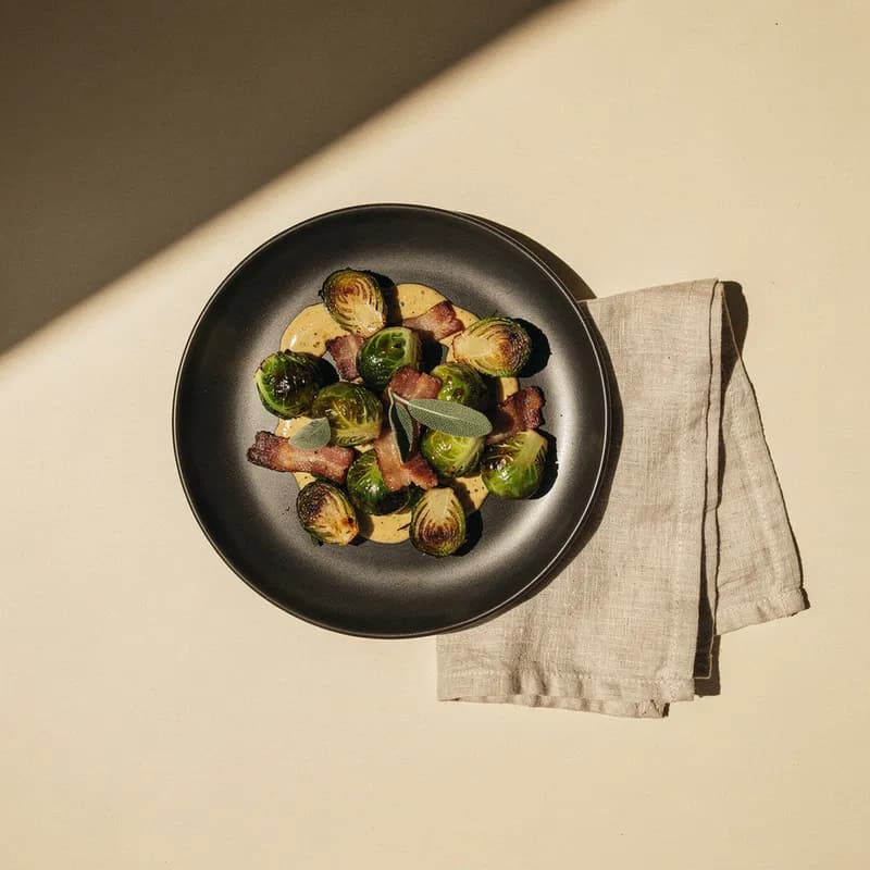 Chef Jason’s Charred Sprouts