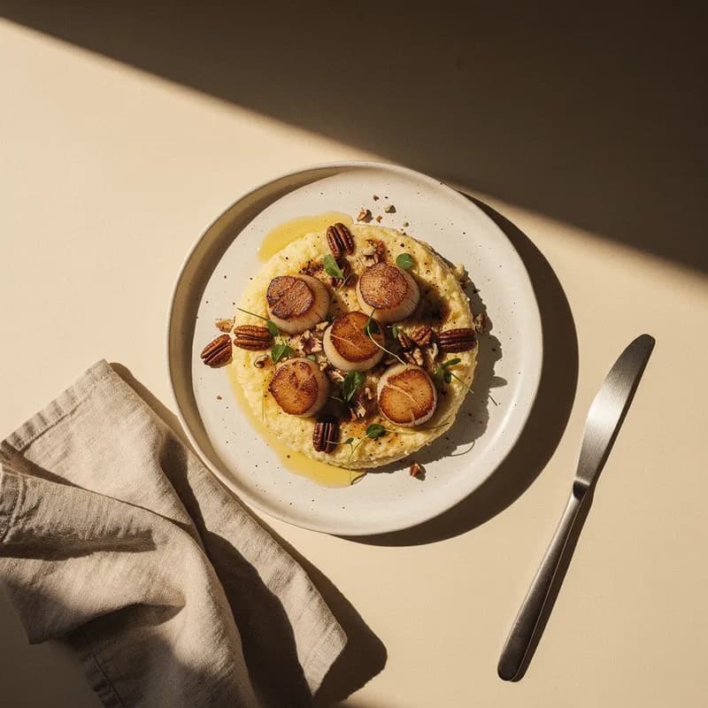 Chef Jason’s Seared Scallops