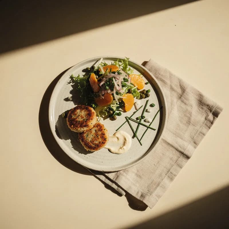 Pan-Seared Dungeness Crab Cakes