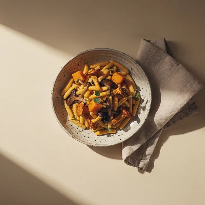 Handmade Squash Cavatelli