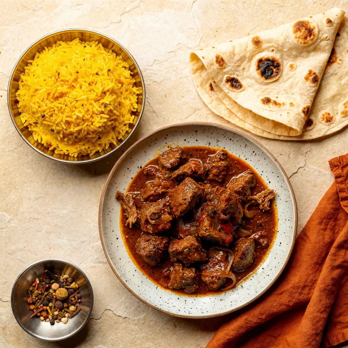Slow-Simmered Indian Lamb Curry