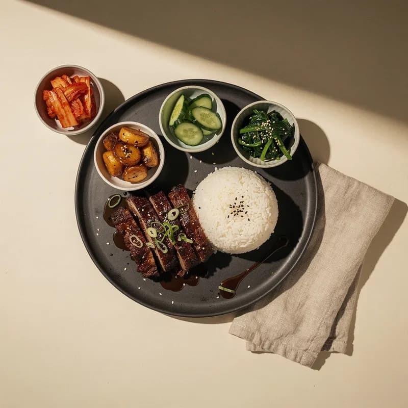 Glazed Korean BBQ Short Ribs