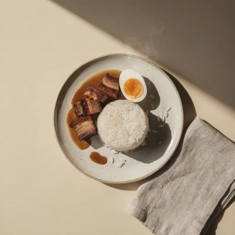 Glazed Pork Belly Adobo