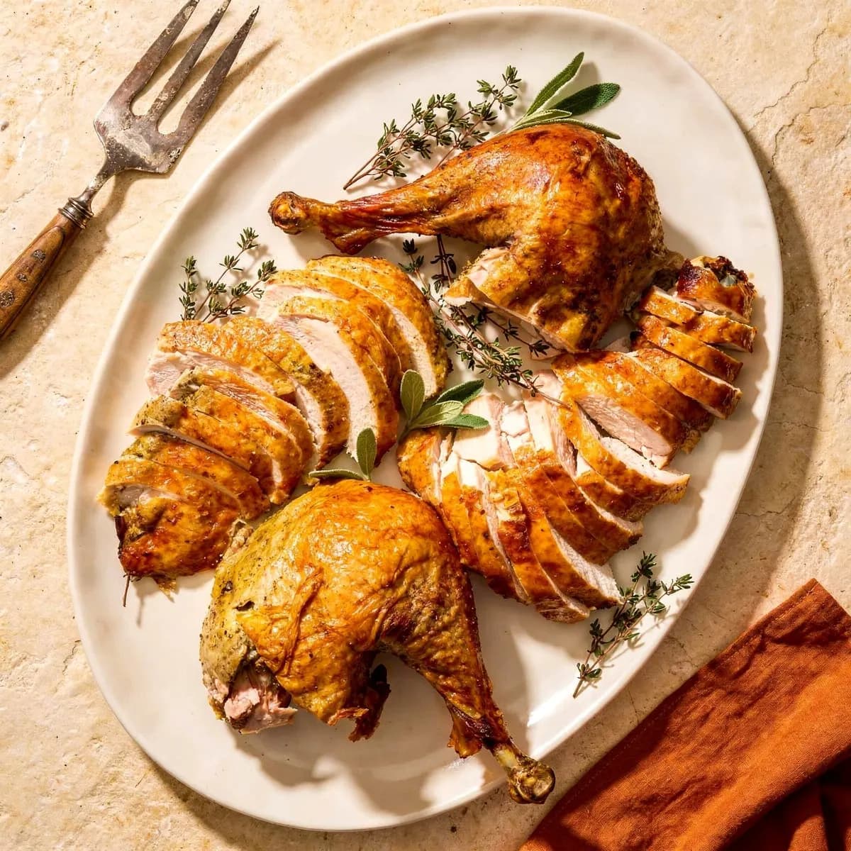 Chef Tucker’s Golden Roast Turkey