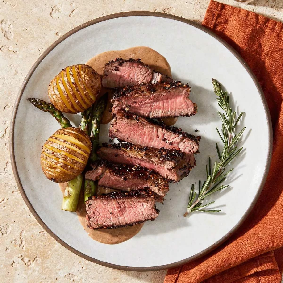 Wagyu Sirloin au Poivre