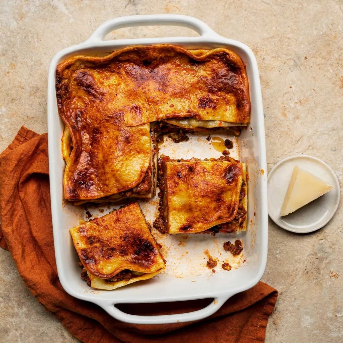 Layered White Truffle Lasagna